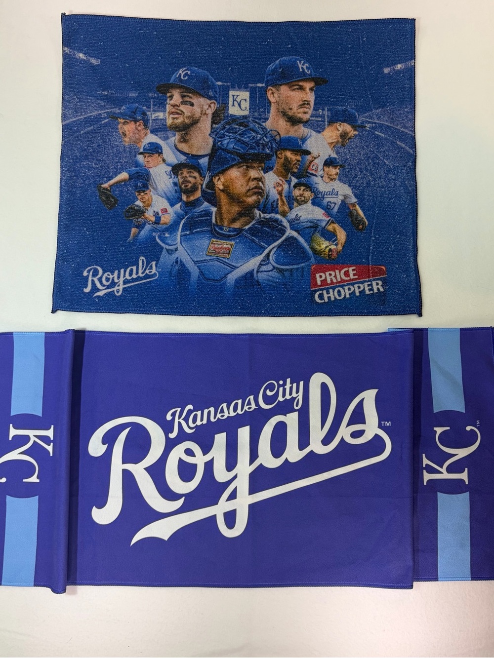 Blue Microfiber and Cooling Team Towel - RoYaLs 👑